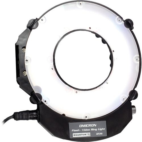 Quantum Instruments Omicron OM3 TTL Flash and Auto-Tracking Video Light