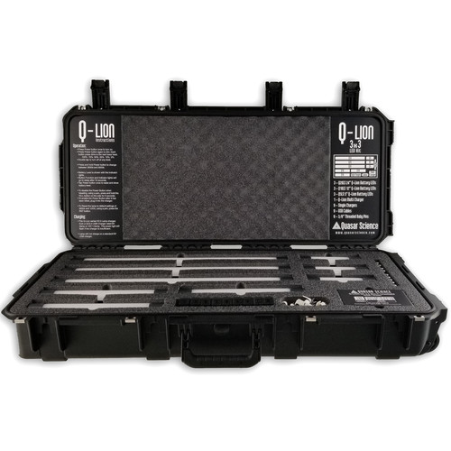 Quasar Science Q-Lion 3x3 Lithium-Ion Battery LED Kit