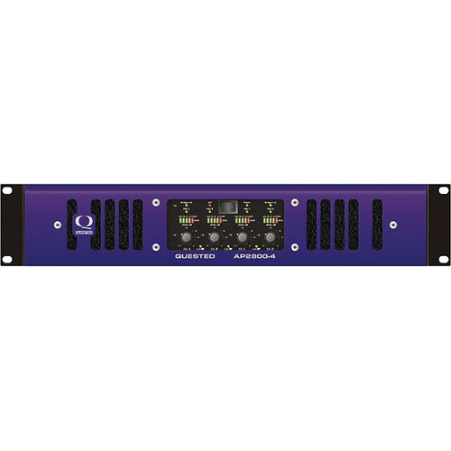Quested AP2800-4 Channel Class D Subwoofer Amplifier (2800W/CH at 4Ω)
