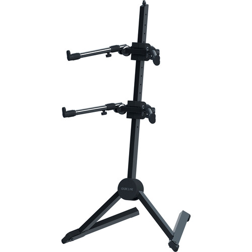 QuikLok Adjustable Double-Tier Slant Keyboard Stand