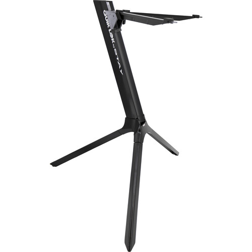 QuikLok Compact Keyboard Stand for 76-Key Keyboards with Bag (Black)