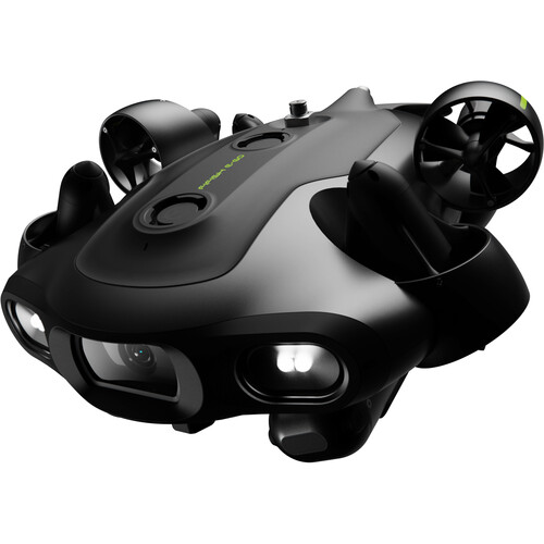 QYSEA FIFISH E-GO E200A Underwater AI ROV with Robotic Gripper Arm (656' Tether)