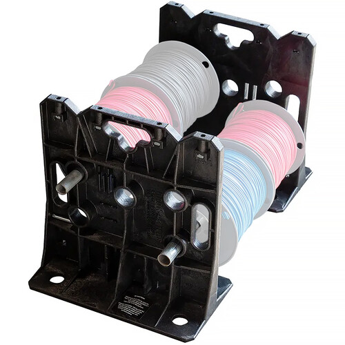 Rack-A-Tiers Electrical Wire Dispenser with Built-In Hex Nuts V2 (Set of 2)