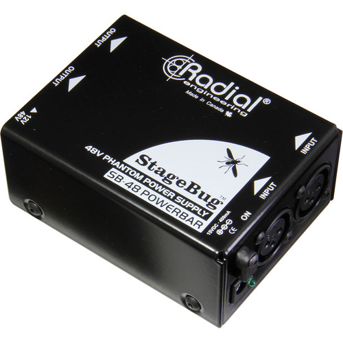 Radial Engineering StageBug SB-48 2-Channel Phantom Power Generator