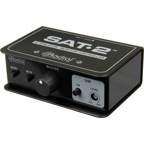 Radial Engineering SAT-2 Stereo Monitor Controller and Audio Attenuator