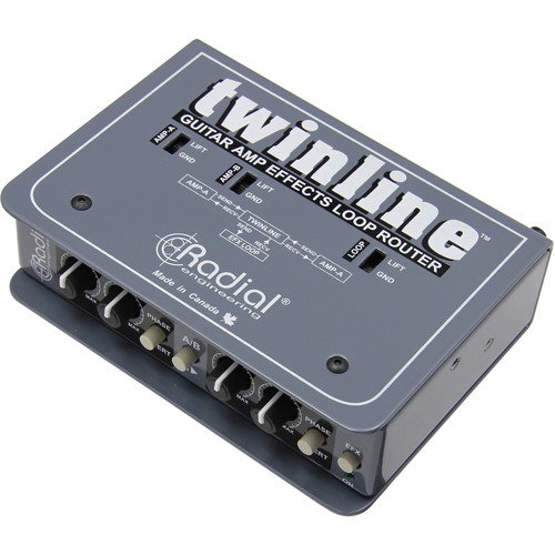 Radial Engineering Twinline Effects-Loop Interface for Two Amps