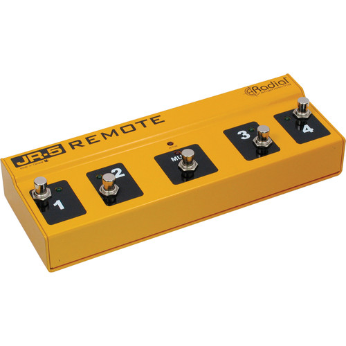 Radial Engineering JR5 Remote Footswitch for JX44 Air R800 6600