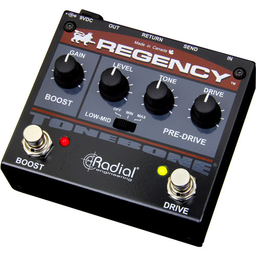 Radial Engineering Regency Pre-Drive and Power Booster with Onboard FX Loop