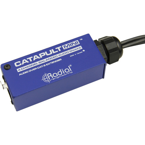Radial Engineering Catapult Mini RX 4-Channel Cat 5 R800 8029