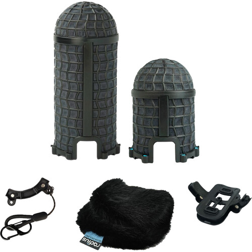 Radius Mini-ALTO 250 Blimp Windshield ADD-ON Kit (Black, Multi-Pile)