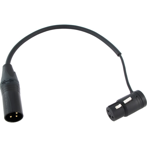 Radius Mini-ALTO XLR 3-Pin Cable with Silicone Sleeve (10.2")
