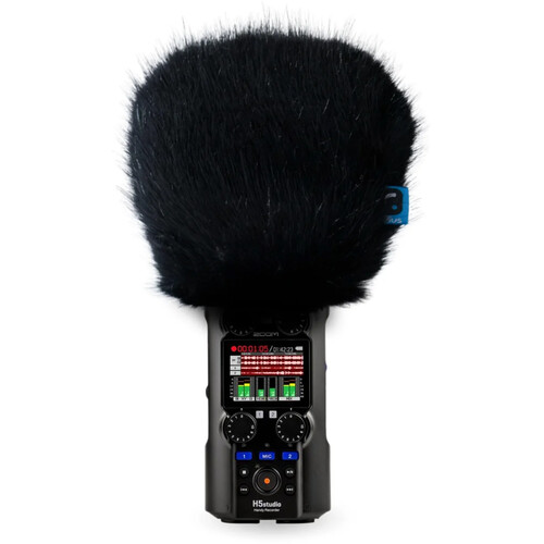 Radius Mini Windcover for Zoom H5 Studio (Black)