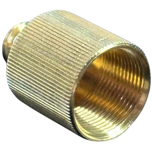 Radius 5/8"-27 Female to 3/8"-16 Male Brass Mic Stand Adapter