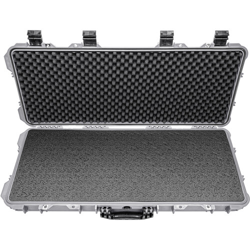 RAGAR Hard Rifle Case with RAGAR Reconfigurable & Reusable XP Crosslinked Foam (38", Gray)