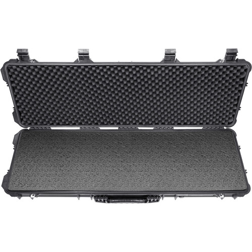 RAGAR Hard Rifle Case with RAGAR Reconfigurable & Reusable XP Crosslinked Foam (48", Black)
