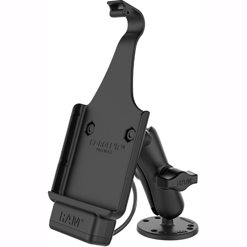 RAM Mounts EZ-Roll'r Powered Mount for Samsung XCover Pro (Drill-Down)