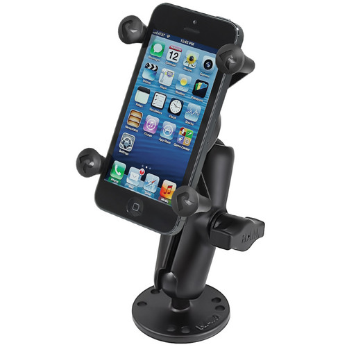 RAM Mounts RAM-B-138-UN7 RAM Flat Surface Mount with X-Grip Cell Phone Holder