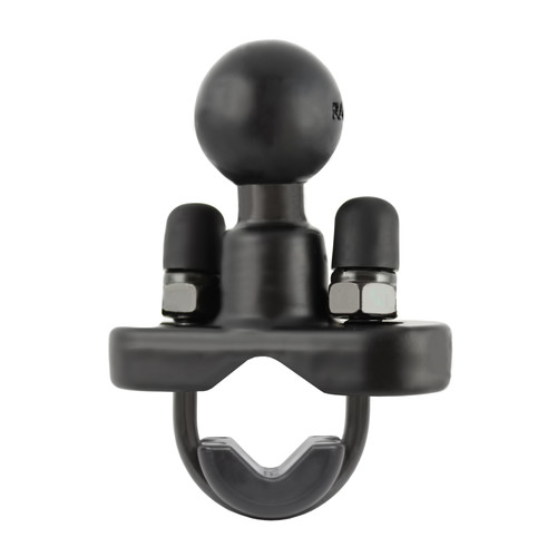 RAM Mounts Rail Base with Zinc Coated U-Bolt and 1" Ball