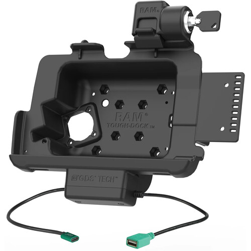 RAM Mounts GDS Power and Data Dock with Latch for Zebra ET4x 8" Tablet
