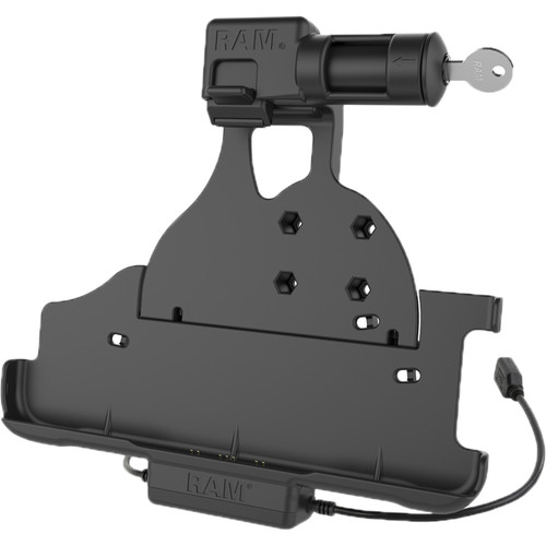 RAM Mounts Power + Data Key-Locking Cradle for Samsung Tab Active Pro