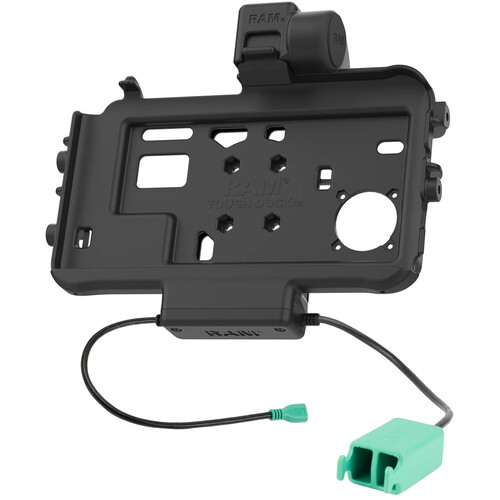 RAM Mounts Low-Profile Locking Power Dock for Tab Active3 with Dual USB Ports