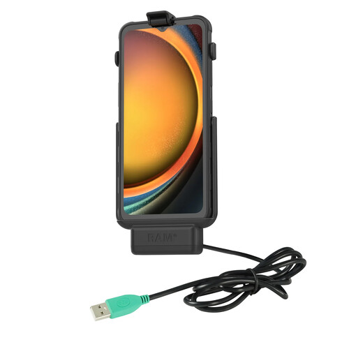 RAM Mounts EZ-Roll'r Powered Dock for Samsung Galaxy XCover7 Without Case