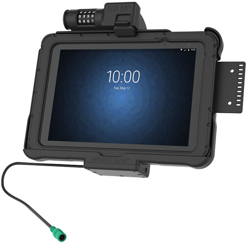 RAM Mounts GDS Combo Locking Powered Dock for Zebra ET5x 10.1"
