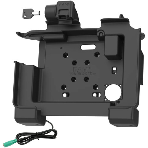 RAM Mounts RAM Powered Dock for Zebra ET60 and ET65 (Locking, Non-Heated Pins)