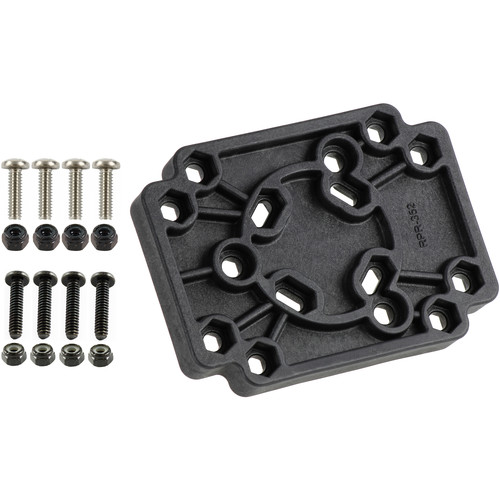 RAM Mounts Adapter Plate with AMPS, VESA, 120° Hole Patterns