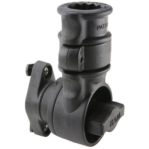 RAM Mounts Universal Wheelchair Track Base with Quick Release and Swivel Feature