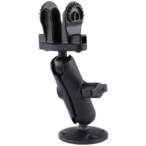 RAM Mounts RAM Double-Ball Mount for Lowrance Hook & Reveal Series (Light-Duty Saltwater)