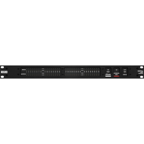 Rane Commercial EXP2x Dante Expander for HAL1x (1RU)