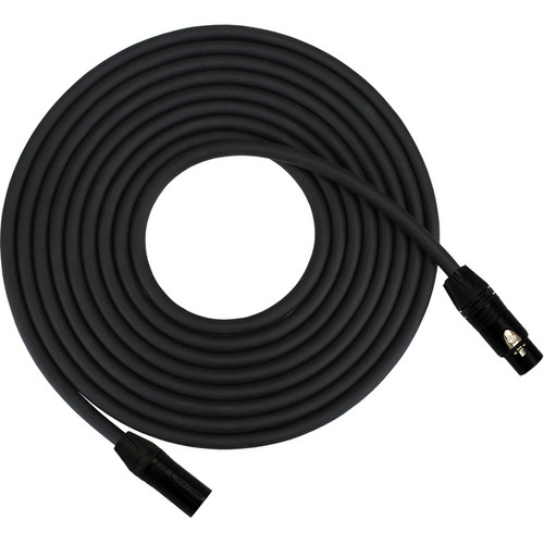 RapcoHorizon HOGMPRO-25 Pro XLR Microphone Cable (25', Black)