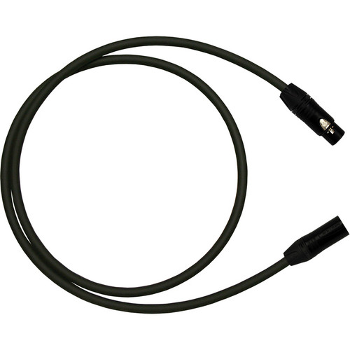 RapcoHorizon HOGMPRO-3 Pro XLR Microphone Cable (3', Black)