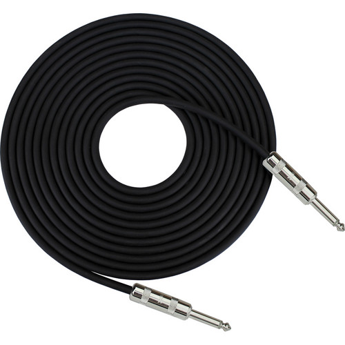 RapcoHorizon H Speaker Cable - 1/4" Male to 1/4" Male (30', Black)