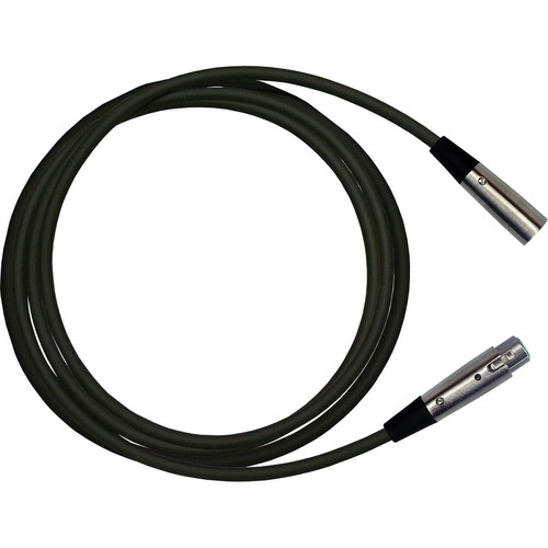 RapcoHorizon SM1-10 XLR Female to XLR Male Microphone Cable (10', Black)