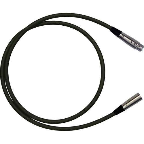RapcoHorizon SM1-3 XLR Female to XLR Male Microphone Cable (3', Black)