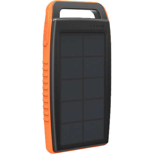 RAVPower 15,000mAh RP-PB003 Outdoor Solar Power Bank (Orange/Black)