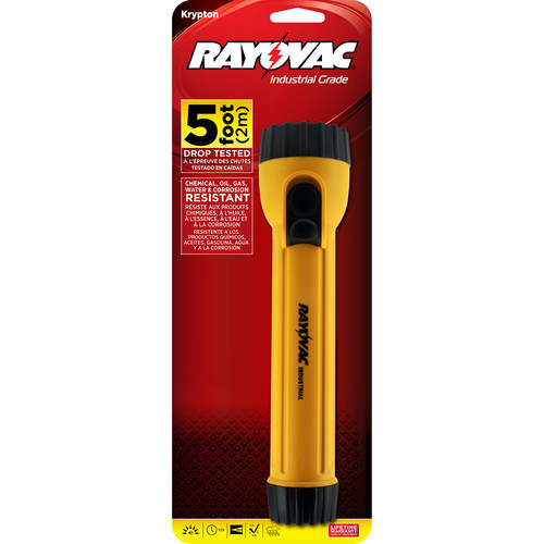RAYOVAC IN3 3D Krypton Flashlight with Ring Hanger