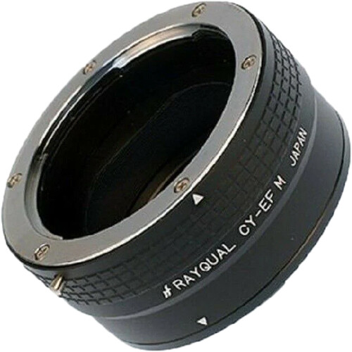 Rayqual Lens Mount Adapter for Contax/Yashica Lens to Canon EF-M-Mount Camera