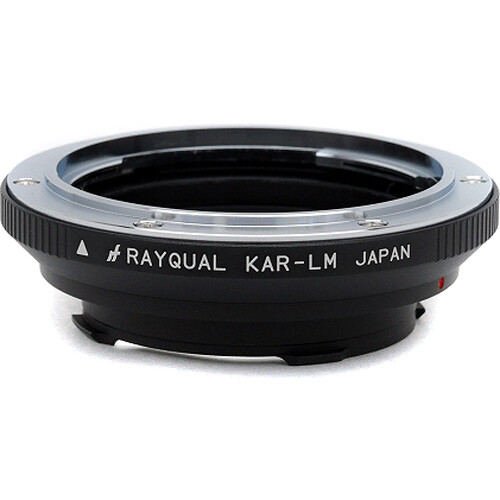 Rayqual Lens Mount Adapter for Konica AR Lens to Leica M-Mount Camera
