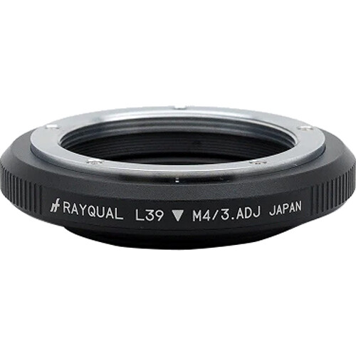 Rayqual Adapter for L39 Adjustable Screw-Mount Lens to Micro Four Thirds-Mount Camera