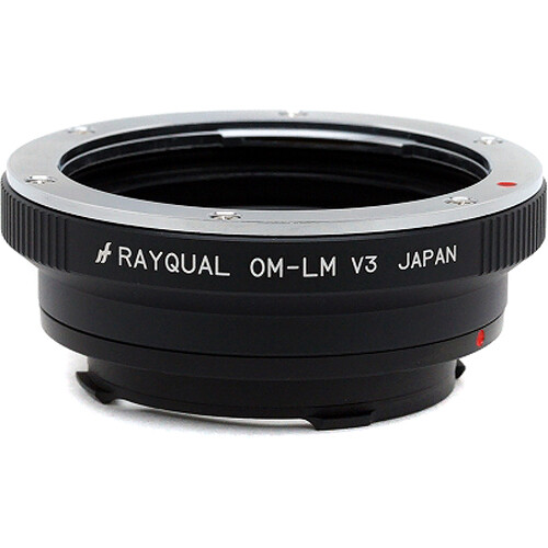 Rayqual Lens Mount Adapter for Olympus OM Lens to Leica M-Mount Camera