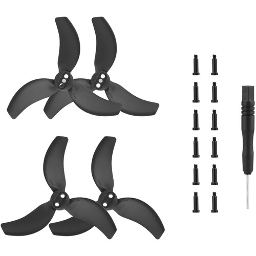 Raywowo Propellers for DJI Avata 2 (Black, 4-Pack)