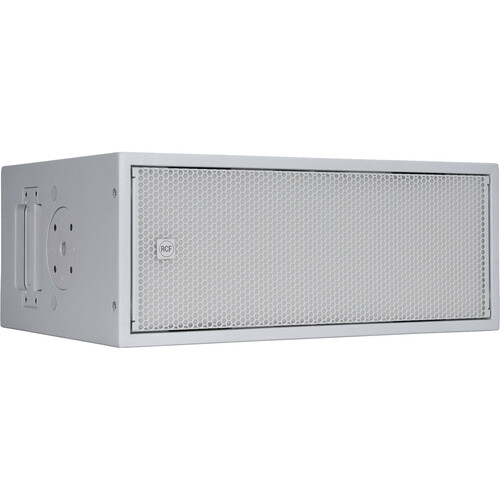 RCF SUB 808-AS Dual 8" 2000W High-Performance Active Subwoofer (White)