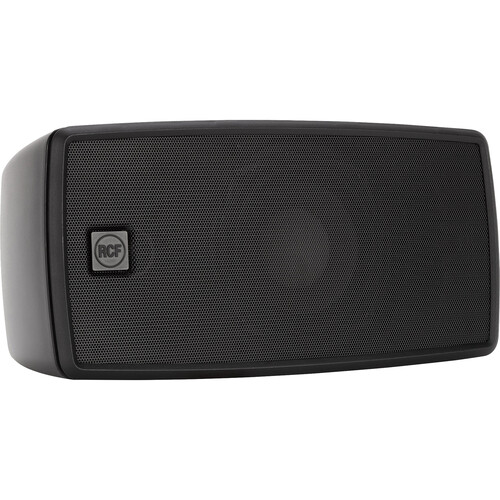 RCF 4" Two Way Wall Mount Monitor Speaker 20-Watts (Black)