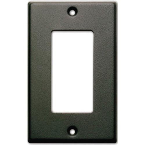 RDL CP-1B Single-Slot Cover Plate (Black)
