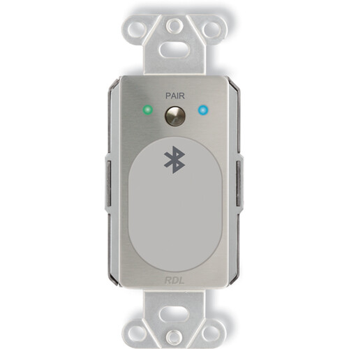 RDL D-BTN21 Bluetooth Audio Dante Network Interface (Stainless Steel)