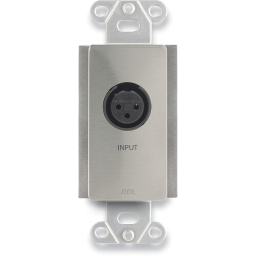 RDL D SERIES TPSML1A Active Single-Pair Sender Format-A XLR Mic/Line Input (Stainless Steel)