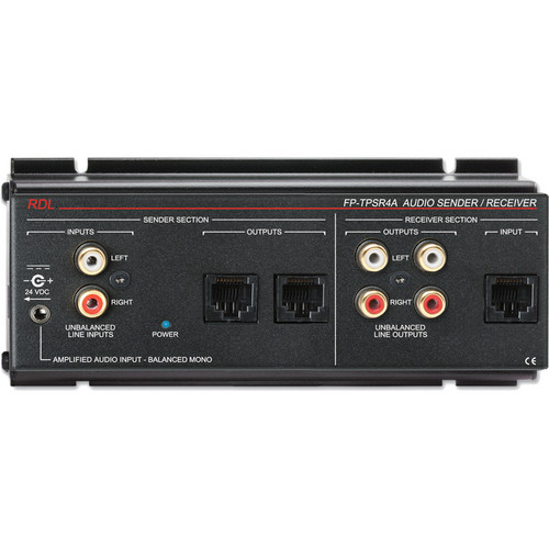 RDL FP-TPSR4A Format-A Two-Pair Audio Sender/Receiver